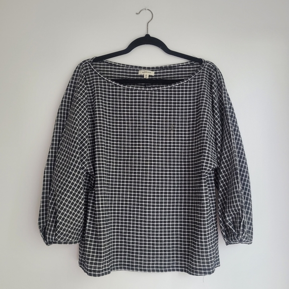 Checkered Blouse - Picture 1 of 4